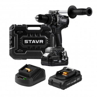 Дрель-шуруповерт Stavr 18V UNI-M SHD 18BLHD-2K