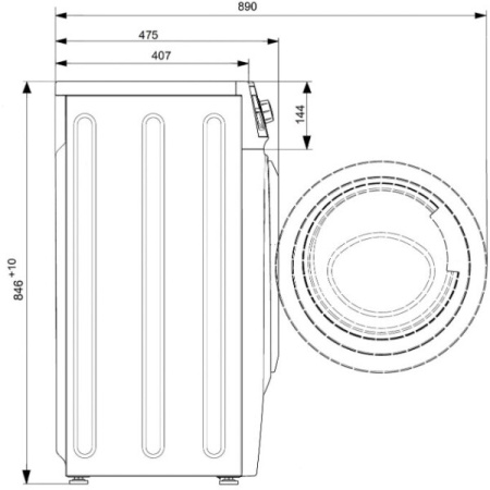 Стиральная машина ATLANT СМА50У105-00