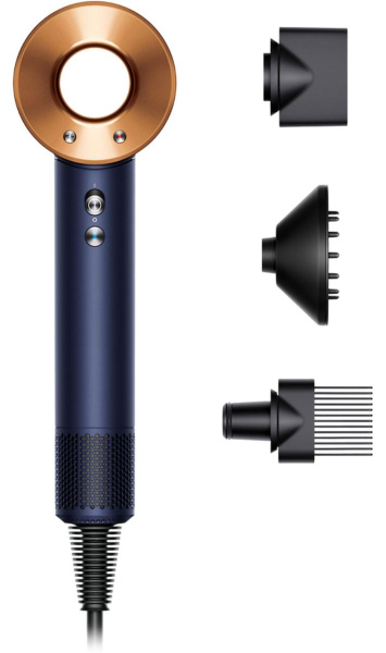 Фен Dyson Supersonic HD07 берлинская лазурь/медный