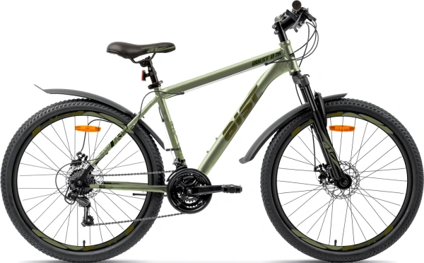 Велосипед AIST Quest Disc 26/18 2025 зеленый