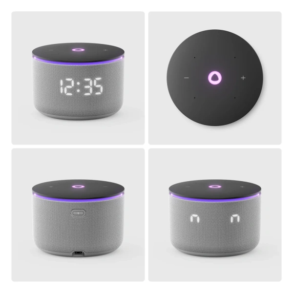 Умная колонка Яндекс.Станция Мини 3 Про серая