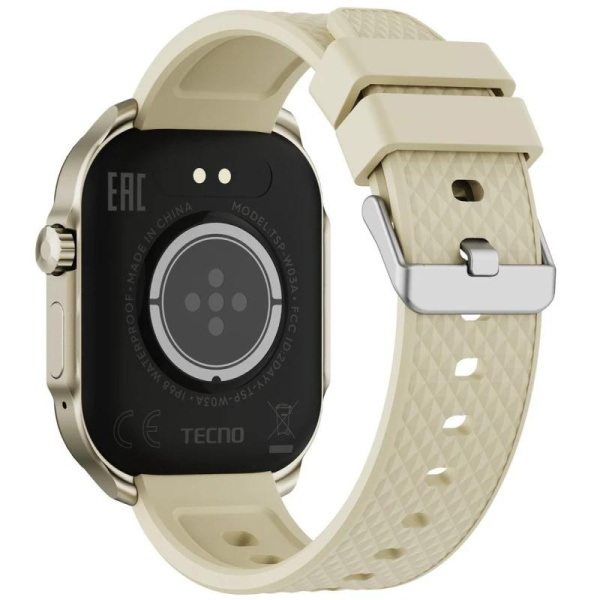 Смарт-часы Tecno Watch 3 Active Champagne Gold (TSP-W03A)