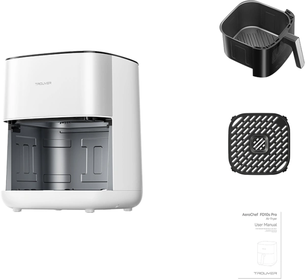 Аэрогриль Trouver Air Fryer FD10s Pro White