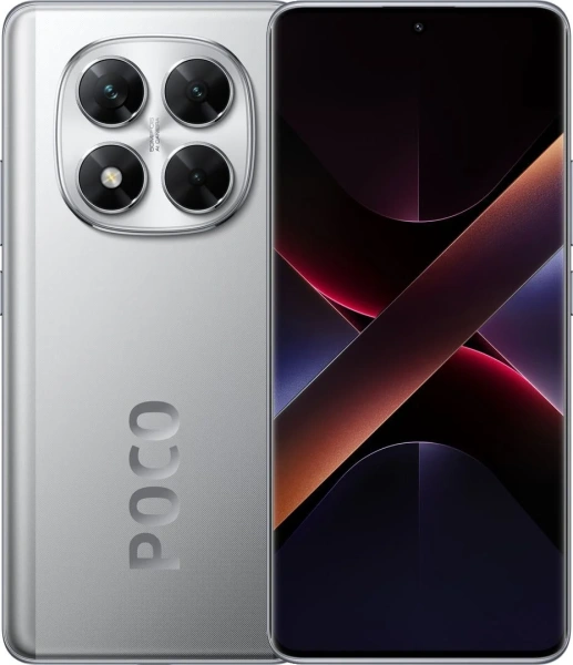 Смартфон POCO X7 8GB  / 256GB, серебристый