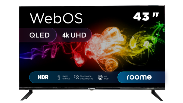 Телевизор roome 43VU424QW