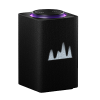 Умная колонка Яндекс Станция Макс с Zigbee - Черный