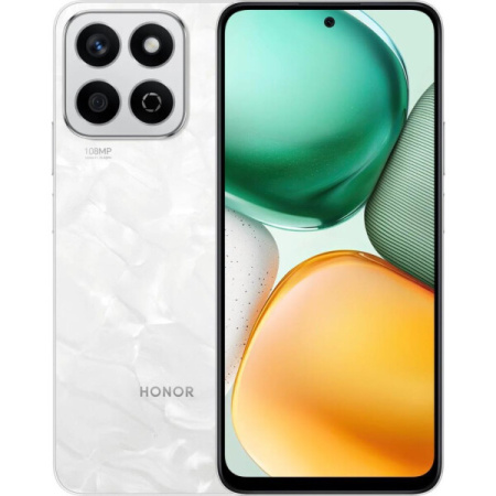 Смартфон HONOR X7с - 8 ГБ, 128 ГБ, Лунный белый