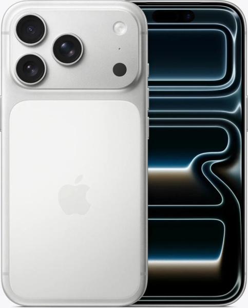 Смартфон Apple iPhone 17 Pro, 256 Гб, серебристый